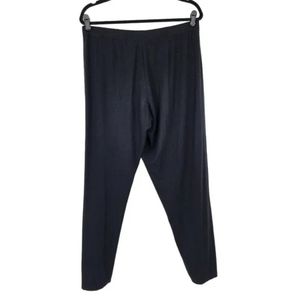 Black System High Rise Pull On Pants Sz M